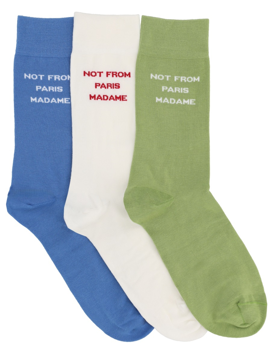 [DROLE DE MONSIEUR] Socks FW26 SK101_CO024MULTICOLOR