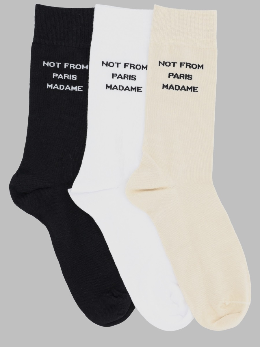 [DROLE DE MONSIEUR] Socks FW26 SK101_CO024MULTICOLOR