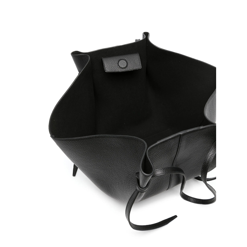 [YUZEFI] Shoulder bag FW26 LARGE MOCHI LEATHER BLACK