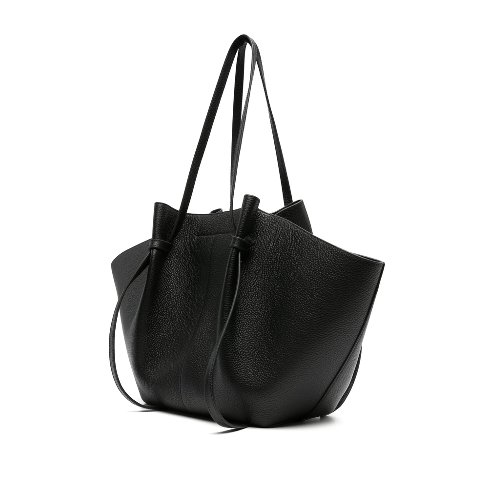 [YUZEFI] Shoulder bag FW26 LARGE MOCHI LEATHER BLACK