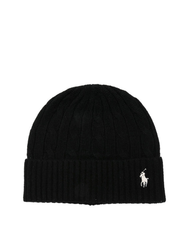 [Ralph Lauren] Beanie FW26 455981442001  BLACK