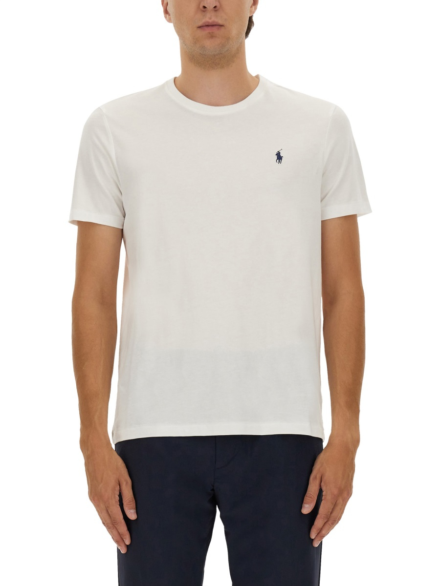 [Polo Ralph Lauren] T-shirts Short Sleeve FW26 710680785_003WHITE