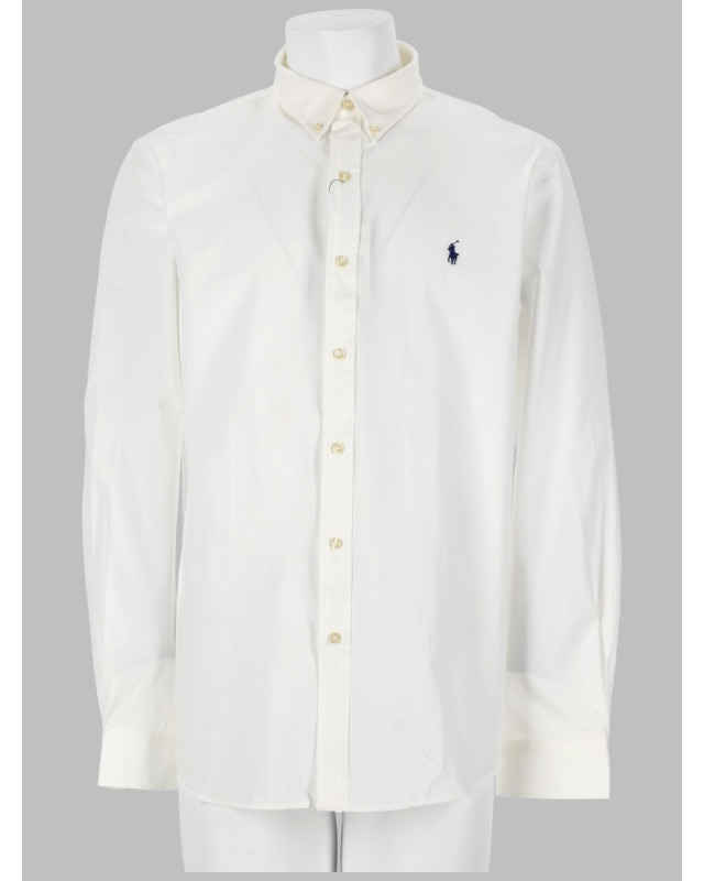 [Polo Ralph Lauren] Shirts Long Sleeve FW26 710928254_002WHITE