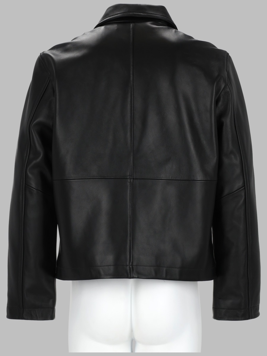 [Sunflower] Leather Jacket FW26 6027_BLACK