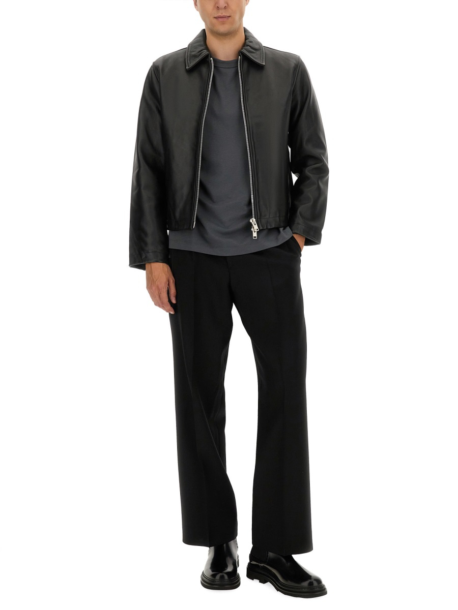 [Sunflower] Leather Jacket FW26 6027_BLACK