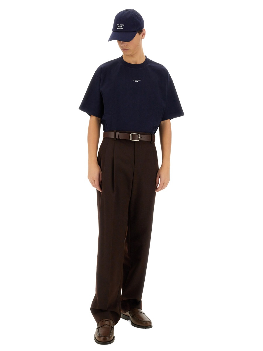 [DROLE DE MONSIEUR] T-shirts Short Sleeve FW26 TS202_CO002NAVY