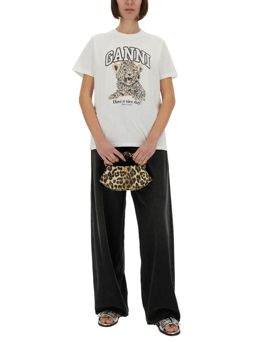 [GANNI] T-shirts Short Sleeve FW26 T4124_943