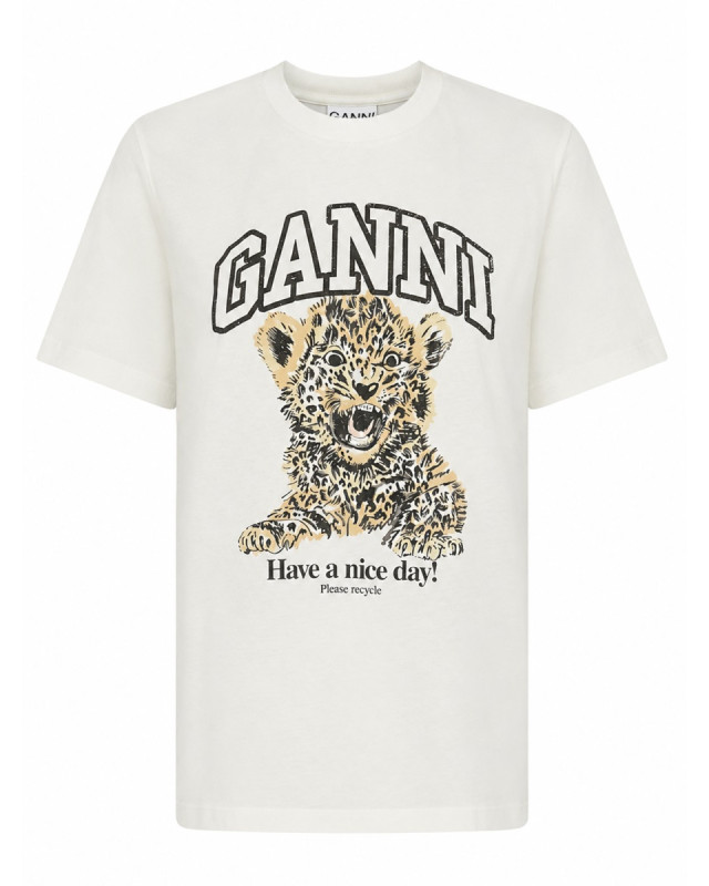 [GANNI] T-shirts Short Sleeve FW26 T4124_943