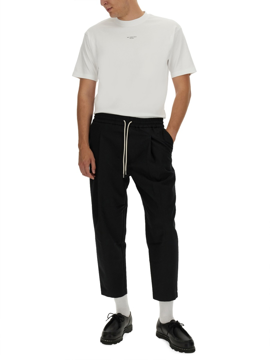 [DROLE DE MONSIEUR] T-shirts Short Sleeve FW26 TS202_CO002OPTICWHITE