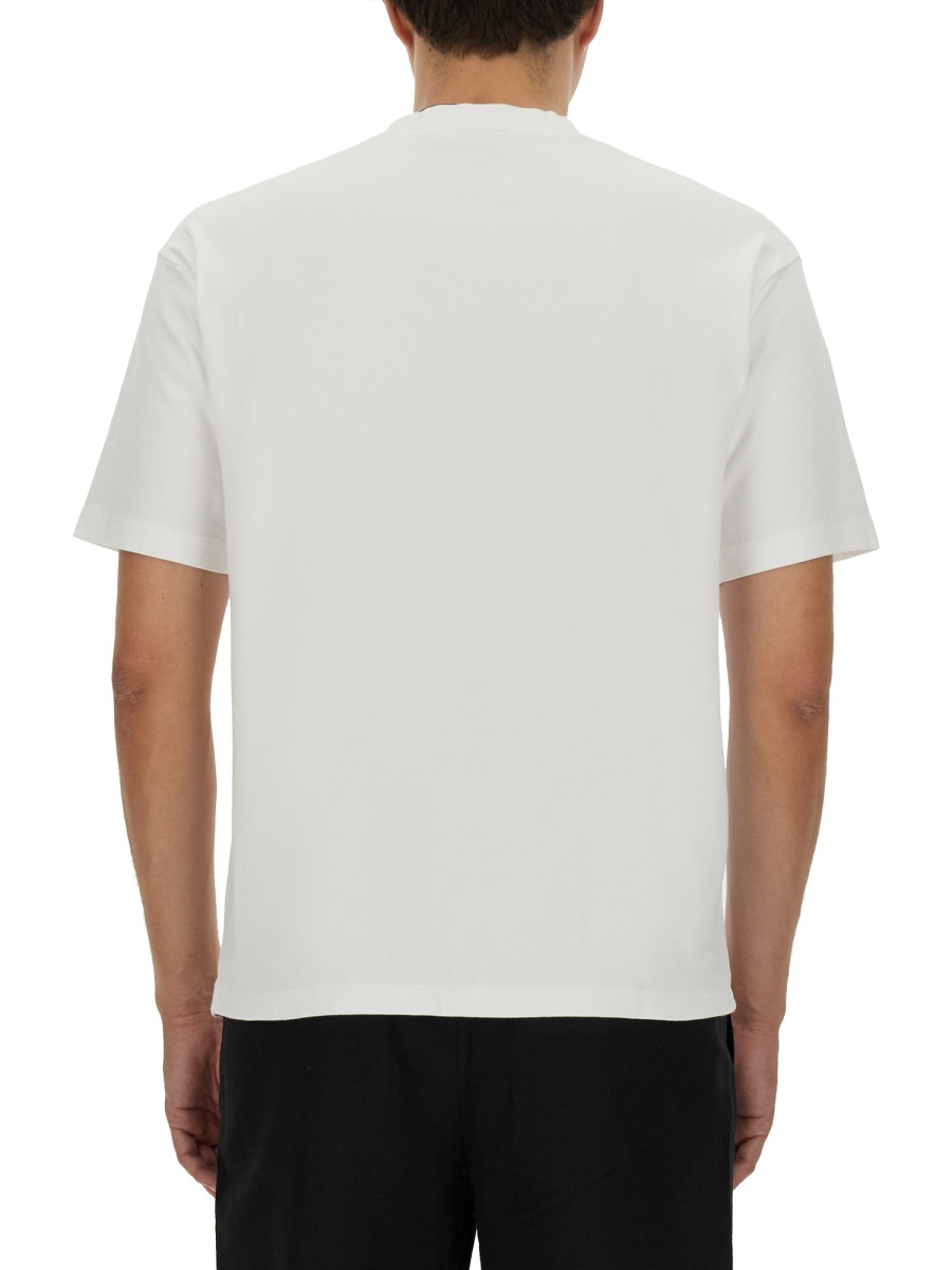 [DROLE DE MONSIEUR] T-shirts Short Sleeve FW26 TS202_CO002OPTICWHITE