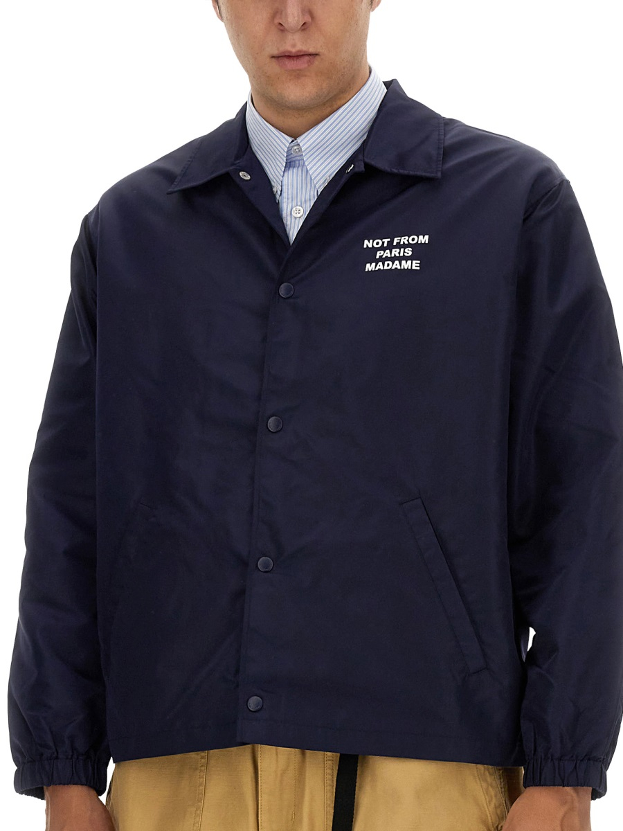 [DROLE DE MONSIEUR] Casual Jacket FW26 JT183_PA014NAVY