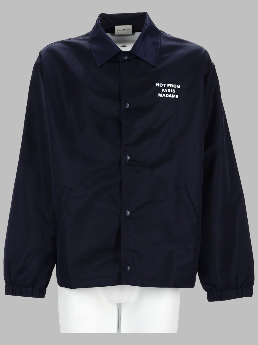 [DROLE DE MONSIEUR] Casual Jacket FW26 JT183_PA014NAVY