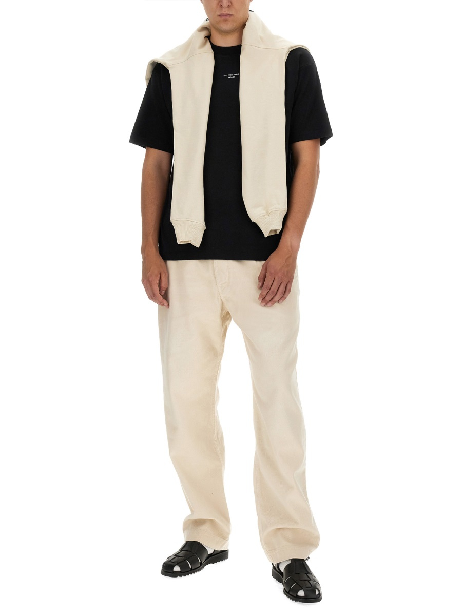 [DROLE DE MONSIEUR] T-shirts Short Sleeve FW26 TS202_CO002BLACK
