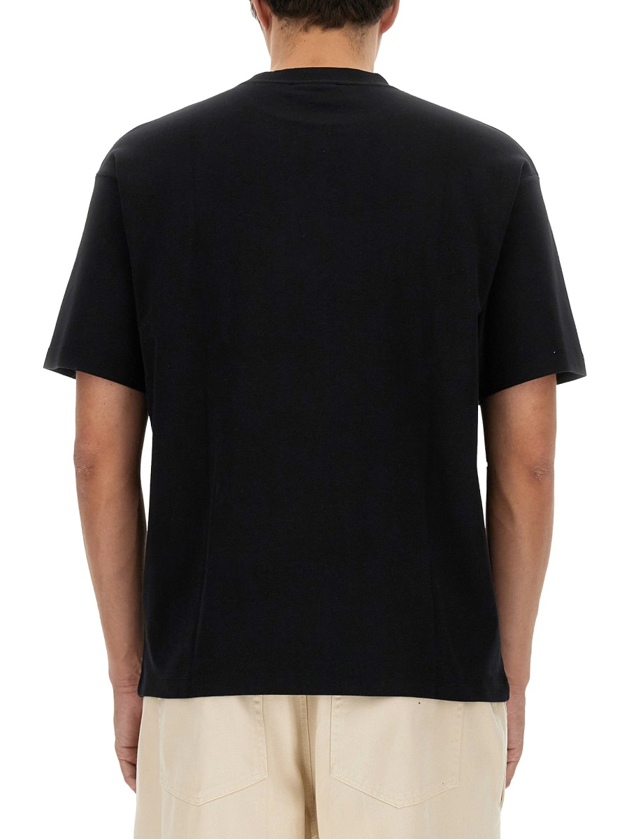 [DROLE DE MONSIEUR] T-shirts Short Sleeve FW26 TS202_CO002BLACK