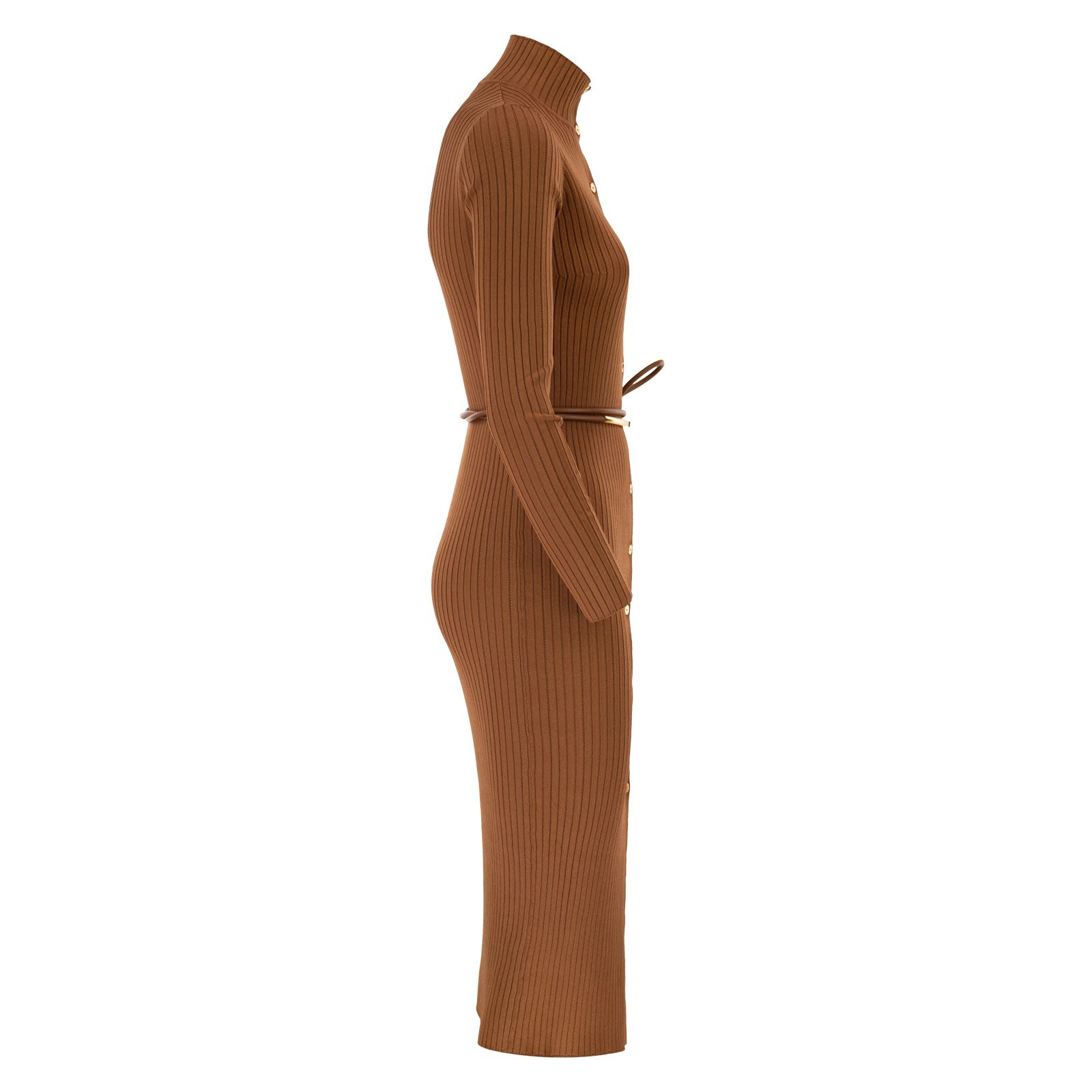 [ELISABETTA FRANCHI] Long sleeve dress SS26 AM15S61E2 600