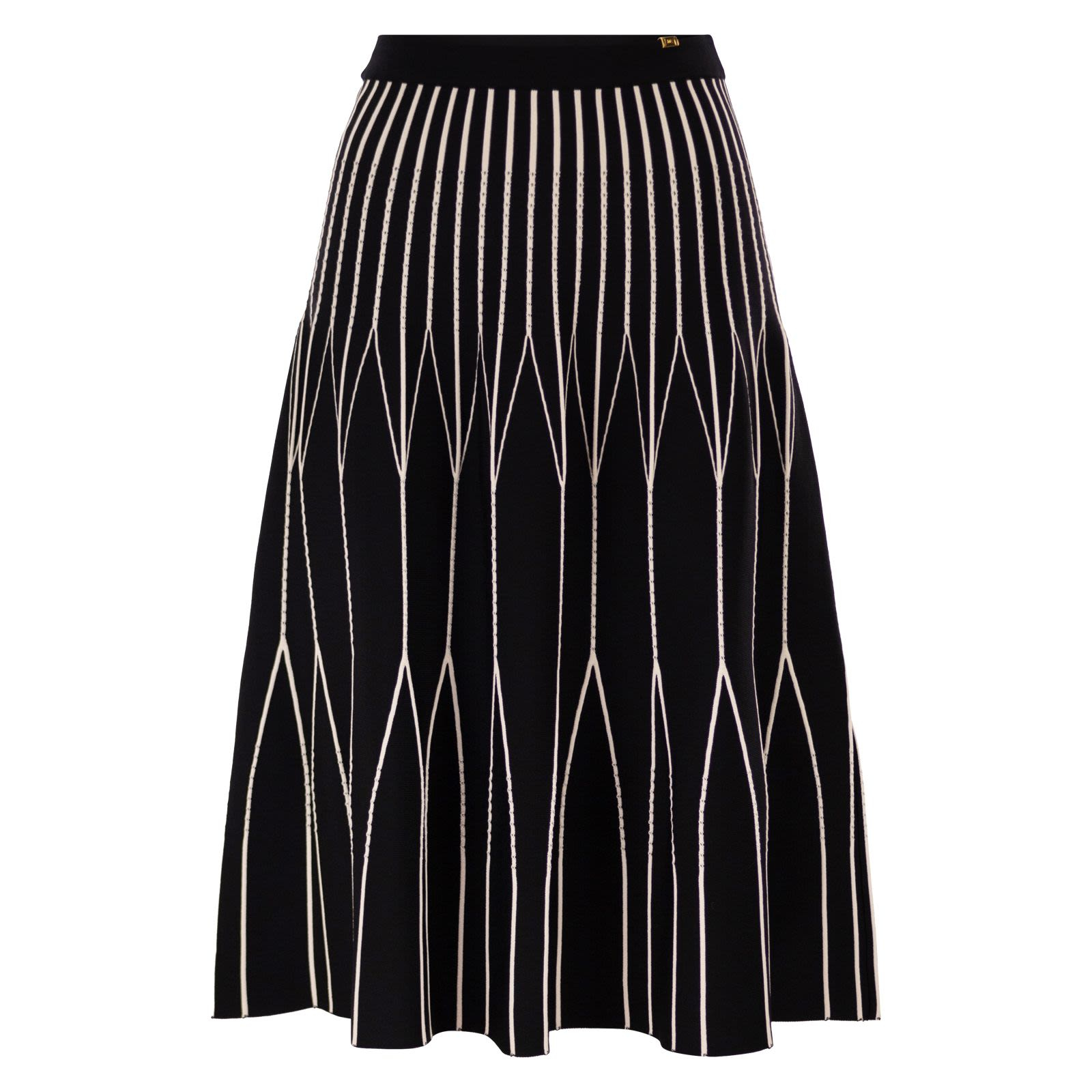 [ELISABETTA FRANCHI] Long skirt SS26 GK31S62E2 685