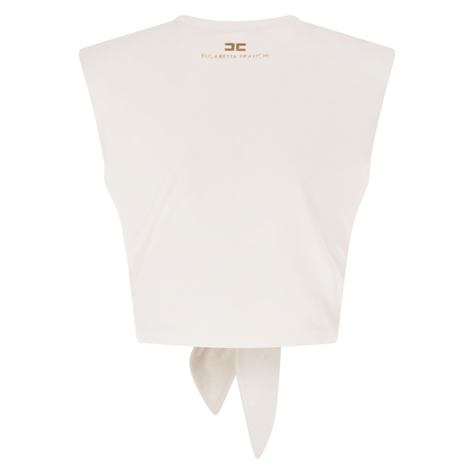 [ELISABETTA FRANCHI] T-shirts Sleeveless SS26 MA01161E2 270