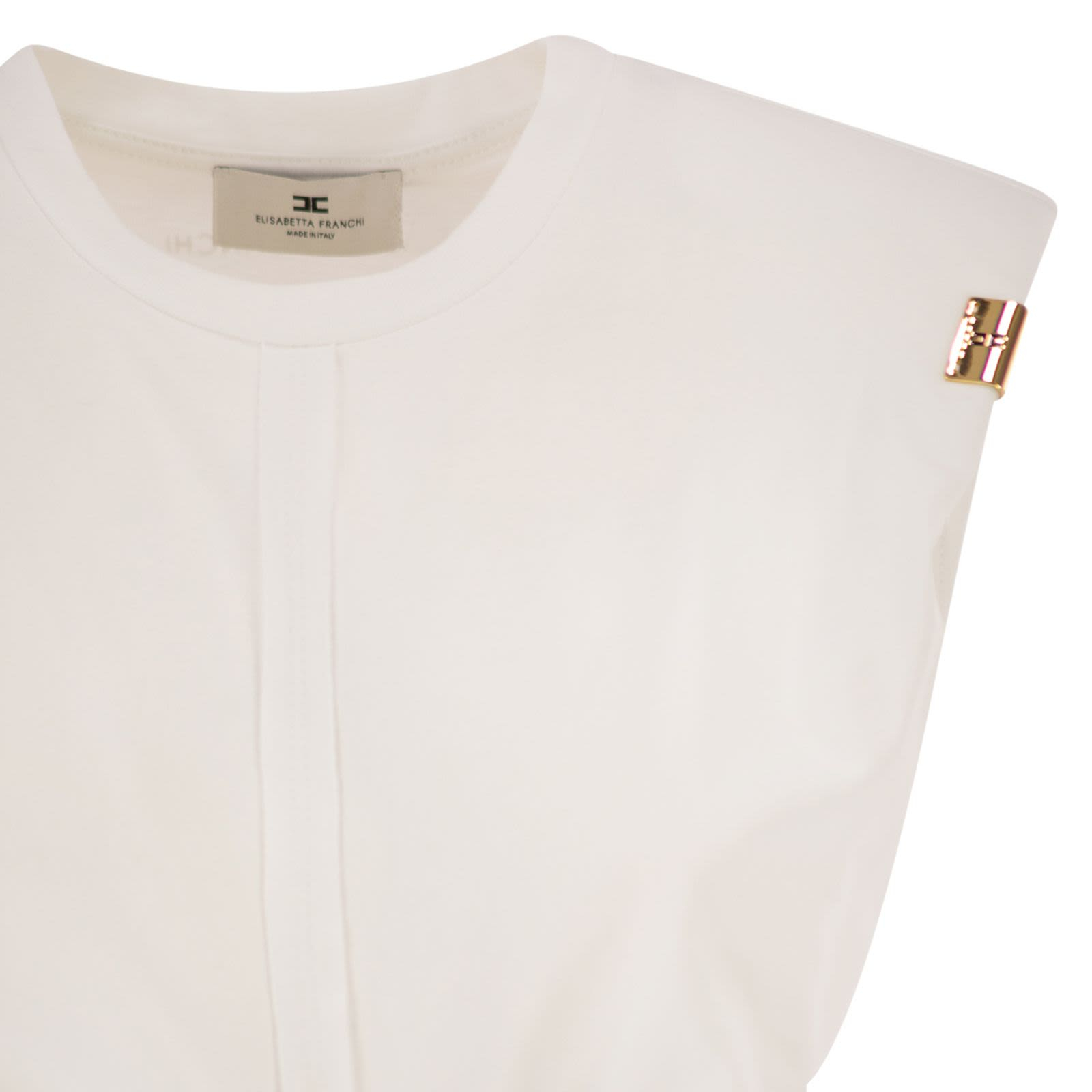 [ELISABETTA FRANCHI] T-shirts Sleeveless SS26 MA01161E2 270