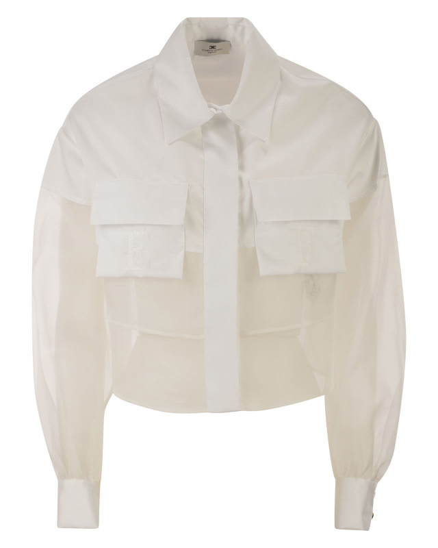 [ELISABETTA FRANCHI] Shirts Long Sleeve SS26 CA11861E2 360