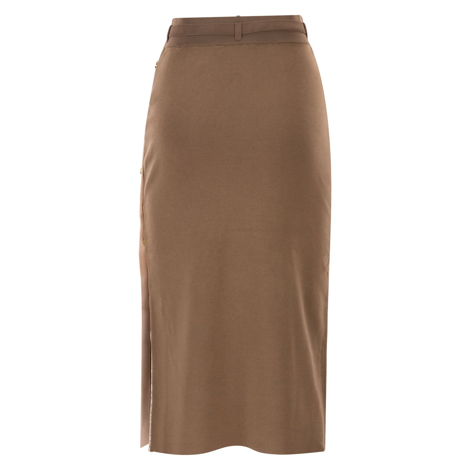 [ELISABETTA FRANCHI] Long skirt SS26 GK27S61E2 727