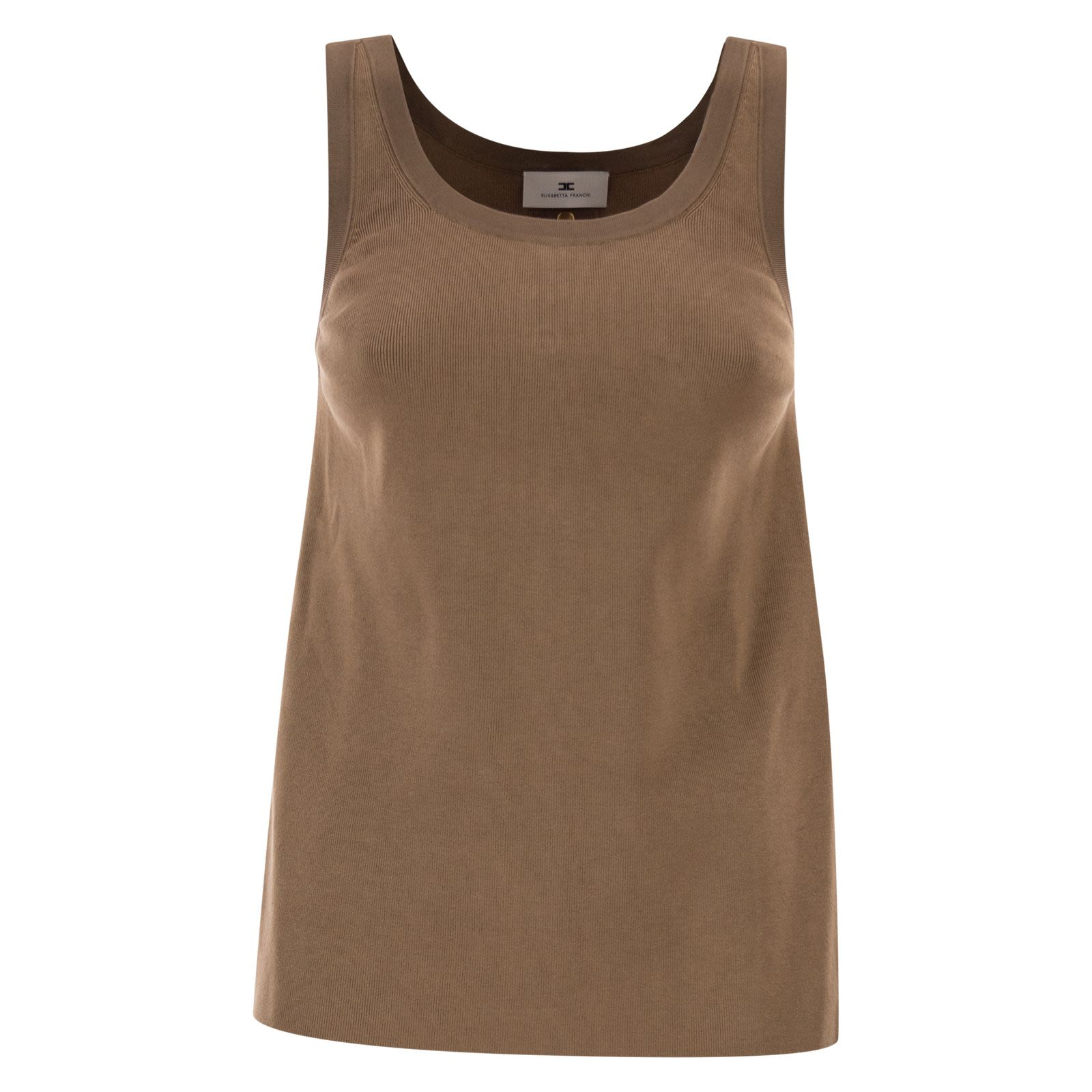 [ELISABETTA FRANCHI] Tank top SS26 TK72S61E2 727