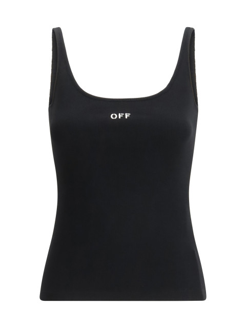 Off Stamp Rib Tank Top