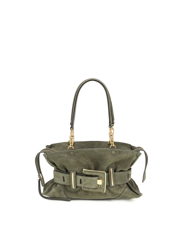 Anthem Bag in suede leather