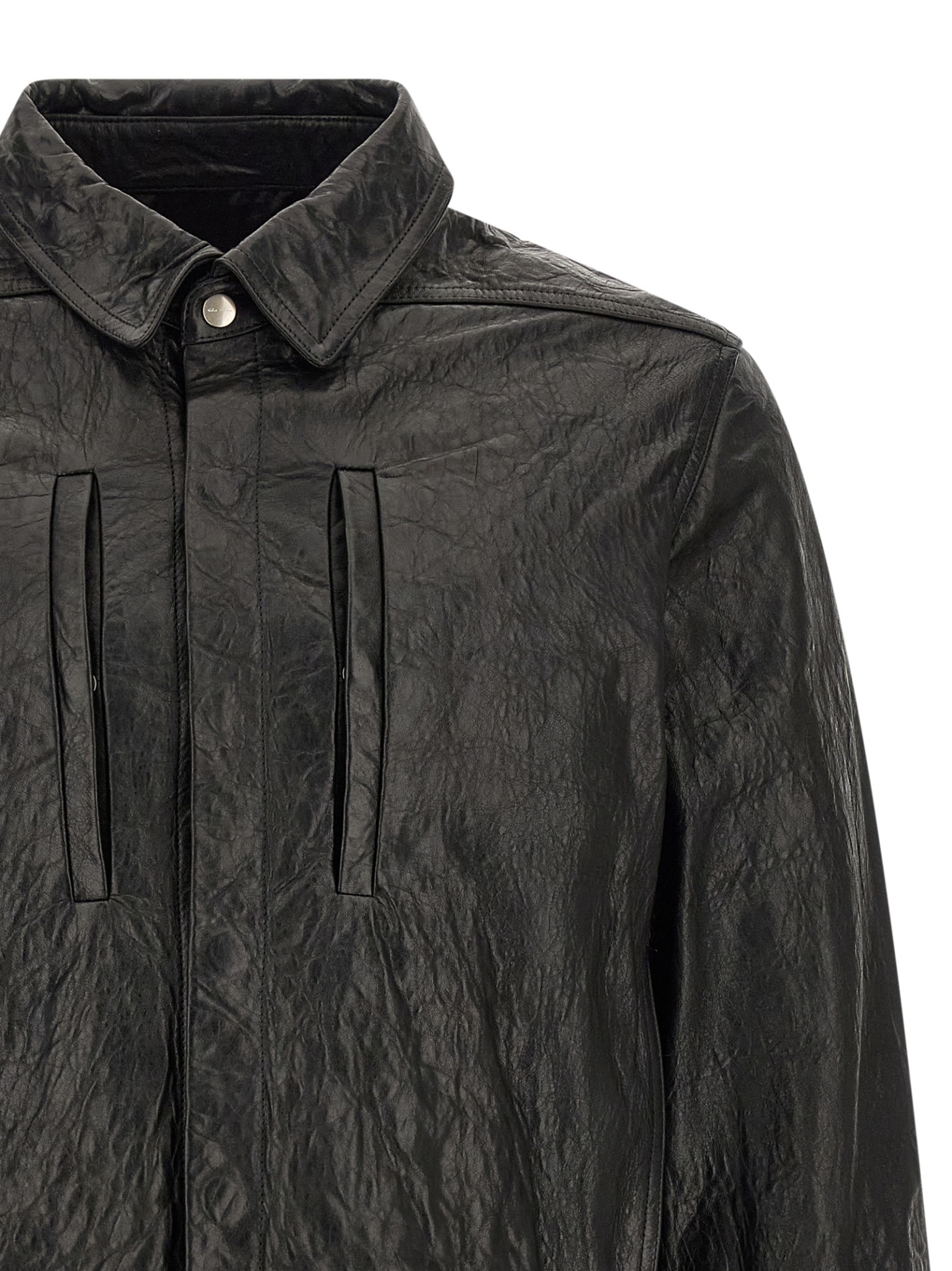 [Rick Owens] Leather Jacket FW26 RU02F4750LBE09