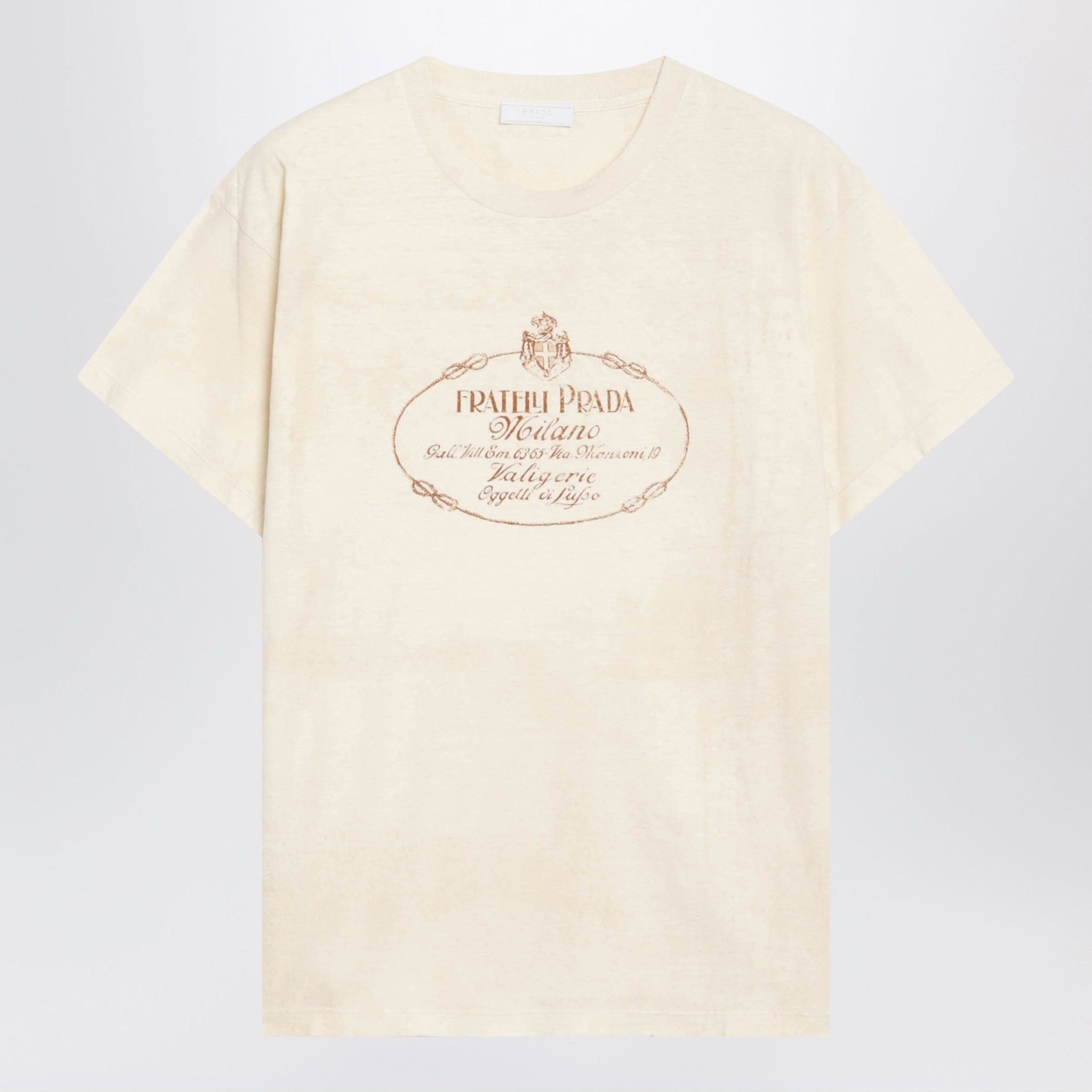 [Prada] T-shirts Short Sleeve FW26 39698OOO6337