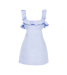[Zimmermann] Sleeveless dress FW26 5731DSS262SKY