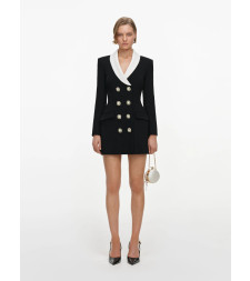 [SELF PORTRAIT] Long sleeve dress FW26 AW26054SBBLACK