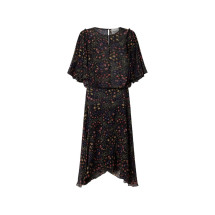 [Marant Etoile] Short sleeve dress FW26 RO1111FAD3J01E01BK