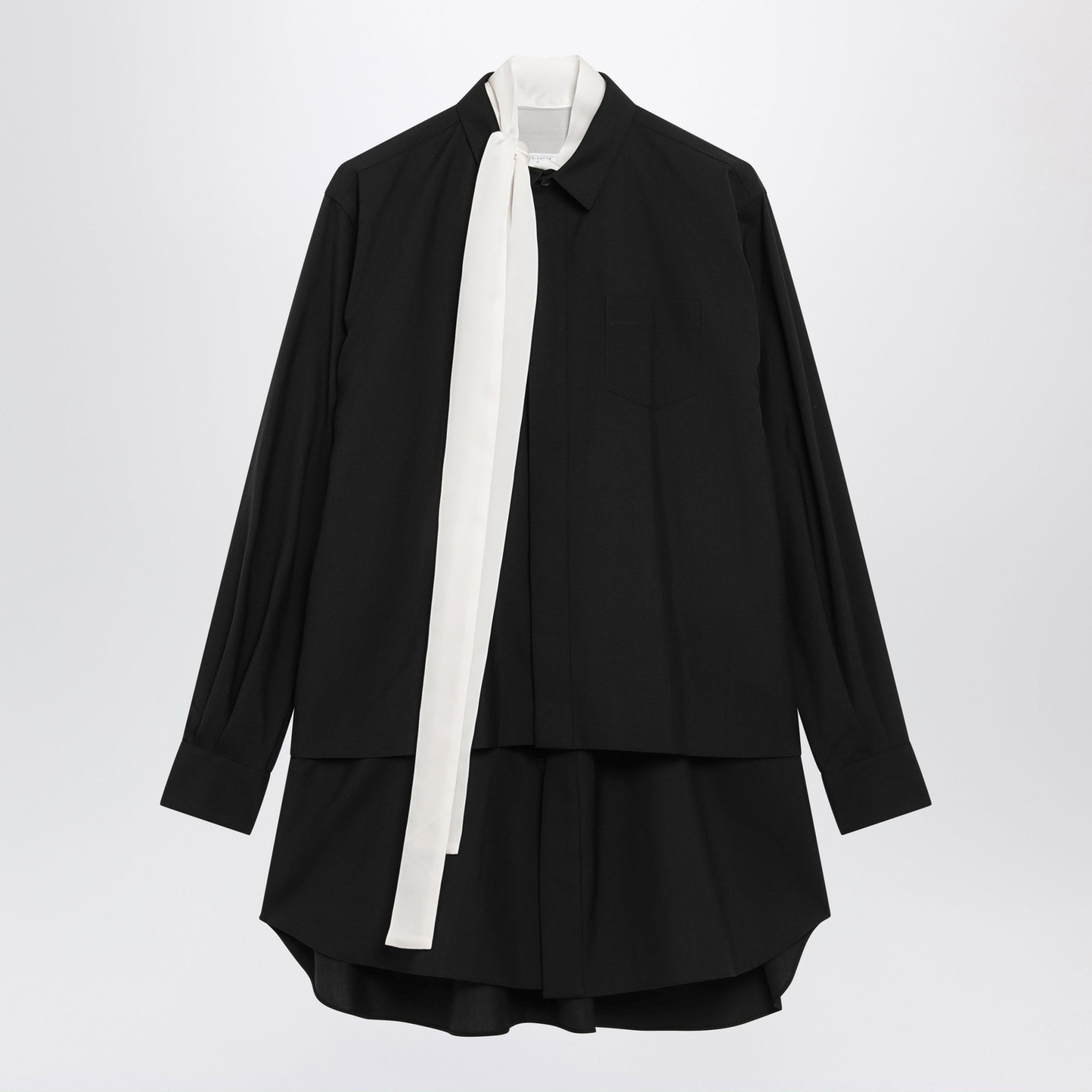 [Sacai] Long sleeve dress FW26 26-08566CO
