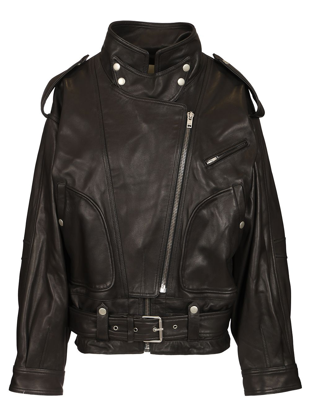 [Isabel Marant] Leather Jacket CO 26AVE0744FA-D3B04I01BK