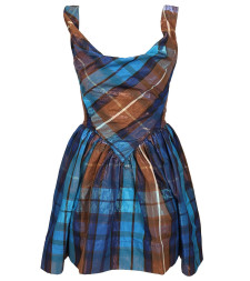 [Vivienne Westwood] Sleeveless dress CO 1101039H-W01JF-K203