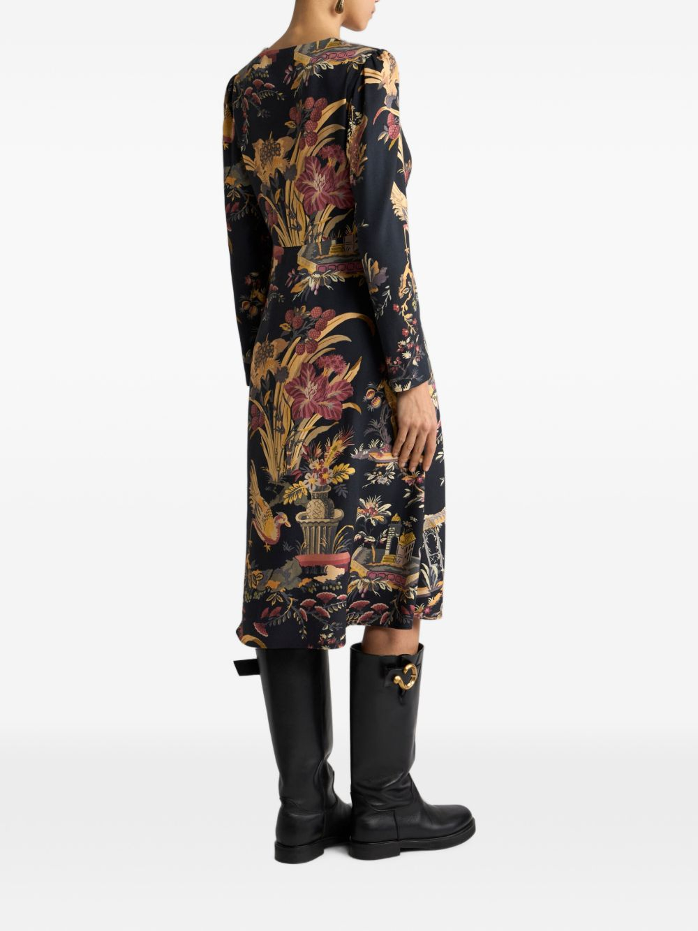 [Etro] Long sleeve dress FW26 WRHA051999SA419X0813