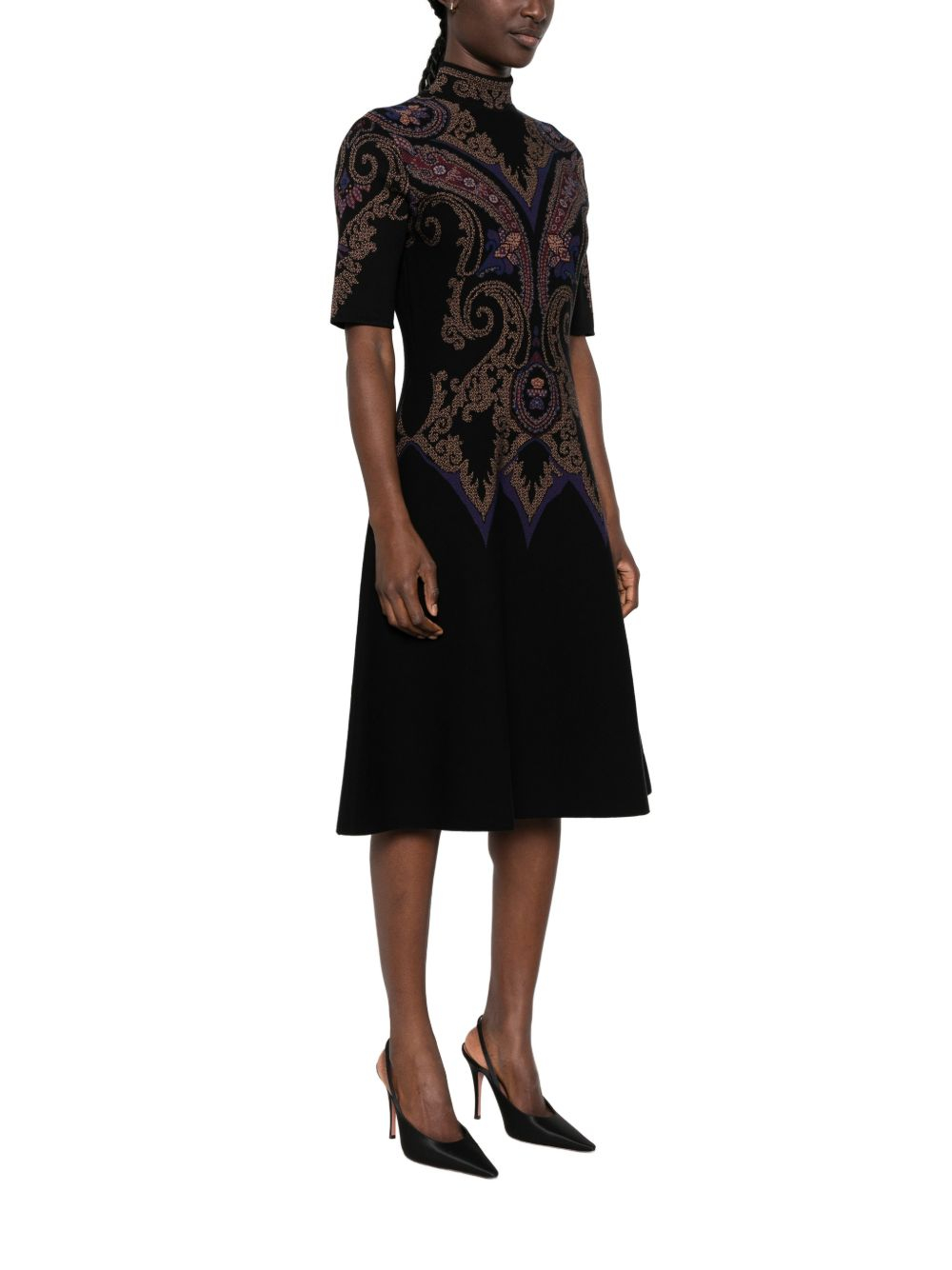 [Etro] Short sleeve dress FW26 WRKA0057AQ12MB0764