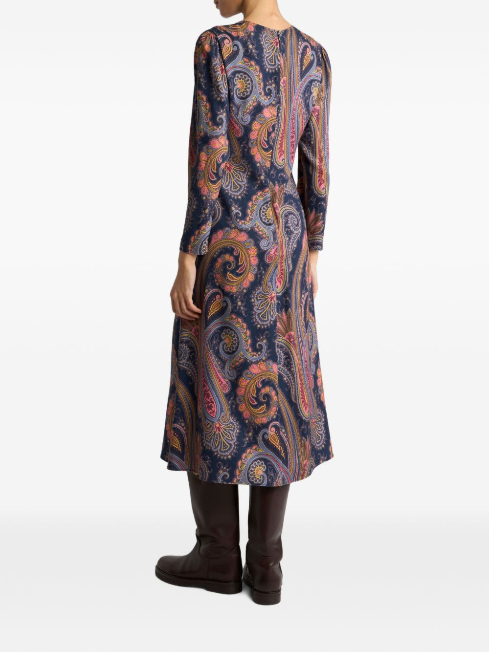 [Etro] Long sleeve dress FW26 WRHA056399SA418X0885