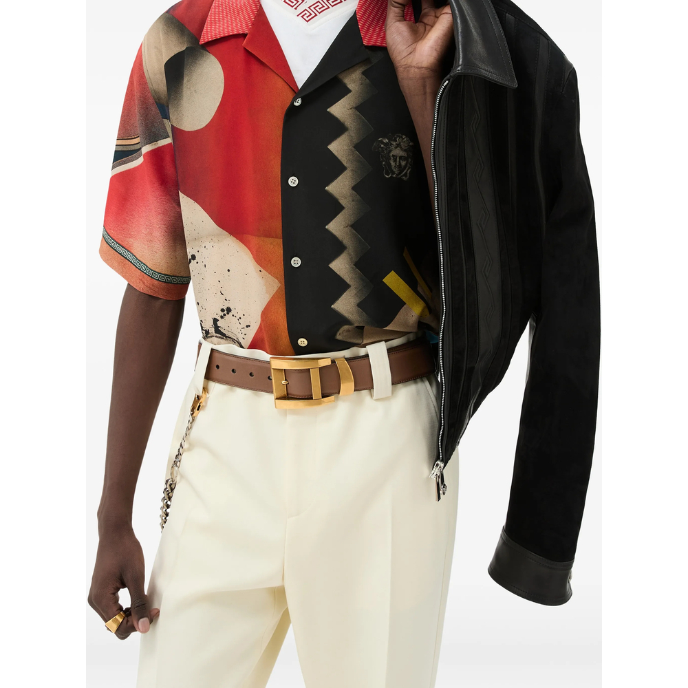 [Versace] Shirts Short Sleeve FW26 1A18727 1025703 5X000