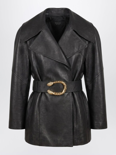 [Gucci] Leather Jacket FW26 864822XNBC1