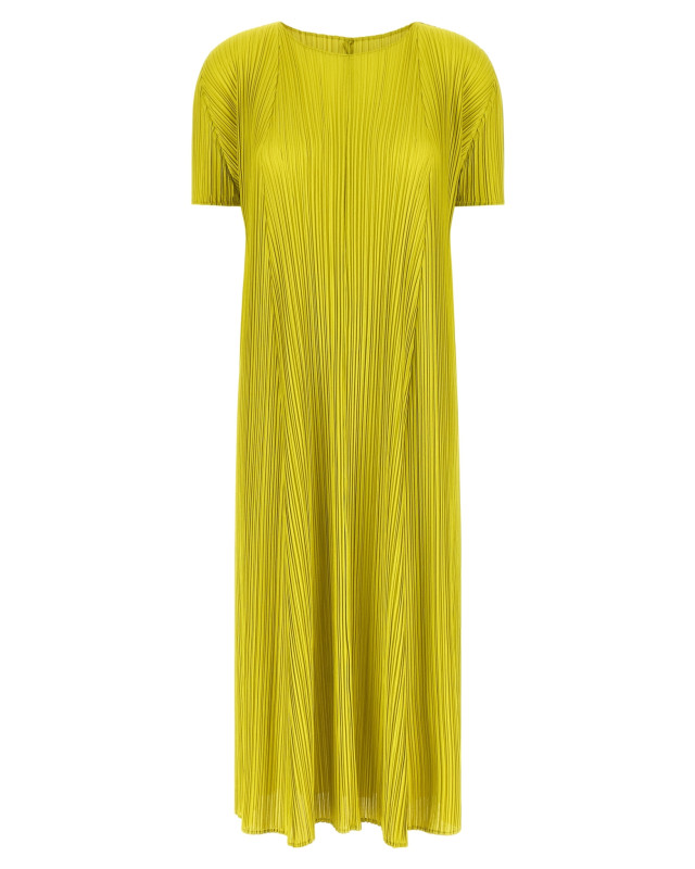 [PLEATS PLEASE ISSEY MIYAKE] Short sleeve dress SS26 PP66JH28458