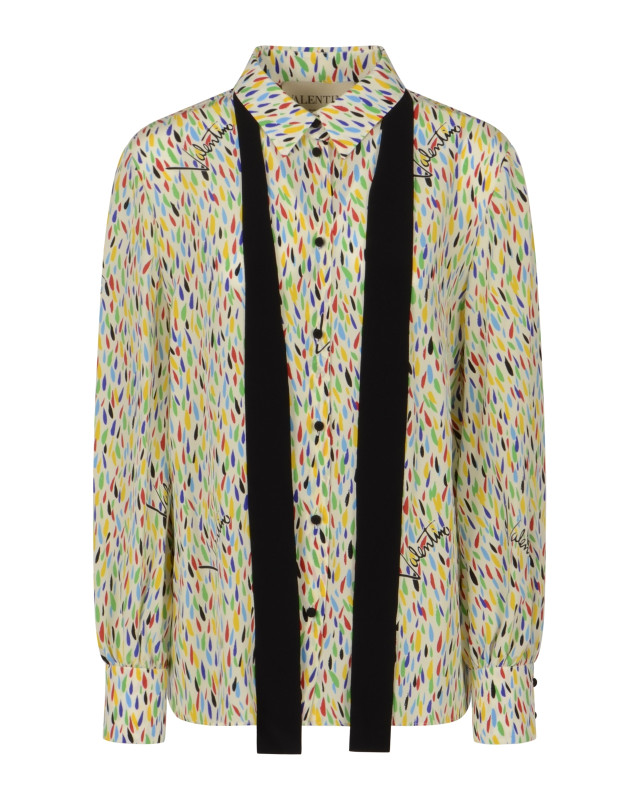 [Valentino] Shirts Long Sleeve FW26 9B3AB8M6AE8CVT