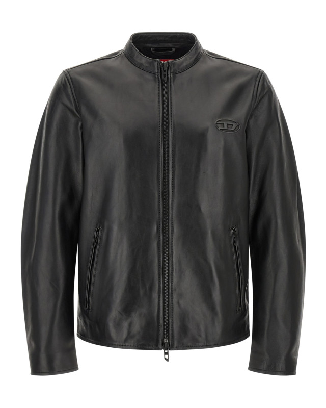 [Diesel] Leather Jacket FW26 A185880AJIR9XX