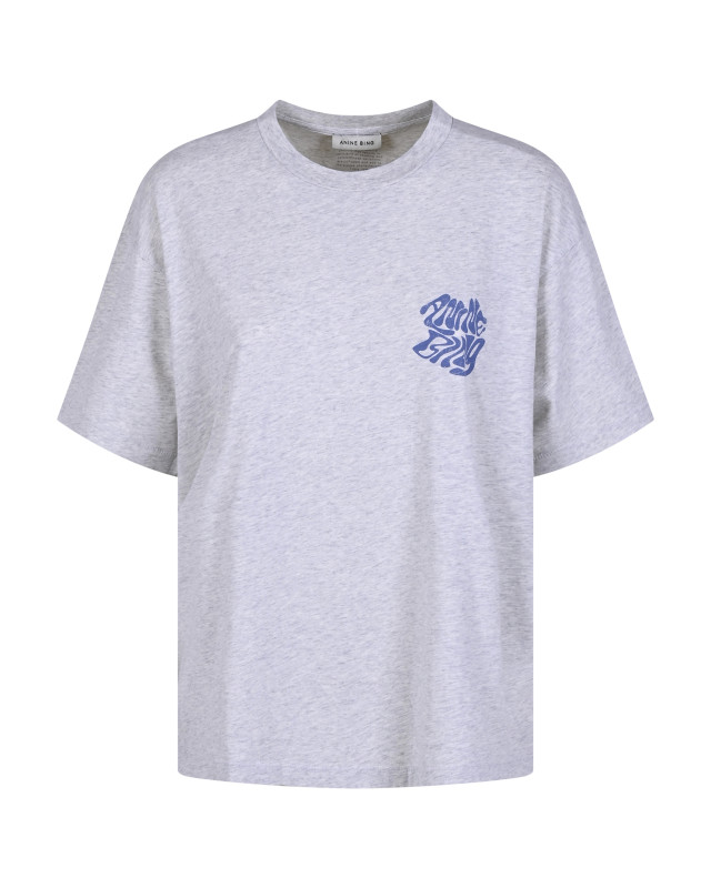 [Anine Bing] T-shirts Short Sleeve FW26 A0812929GRY1
