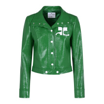 [Courreges] Leather Jacket FW26 826CBL005VY00148000