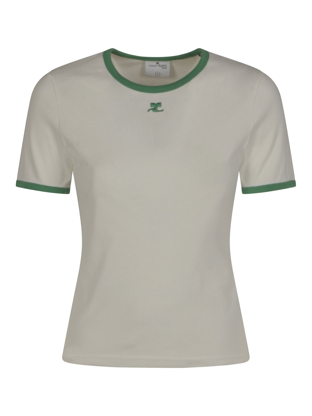 [Courreges] T-shirts Short Sleeve FW26 826JTS017JS0203B271