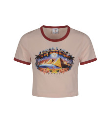 [Casablanca] T-shirts Short Sleeve FW26 WPF26JTS01001