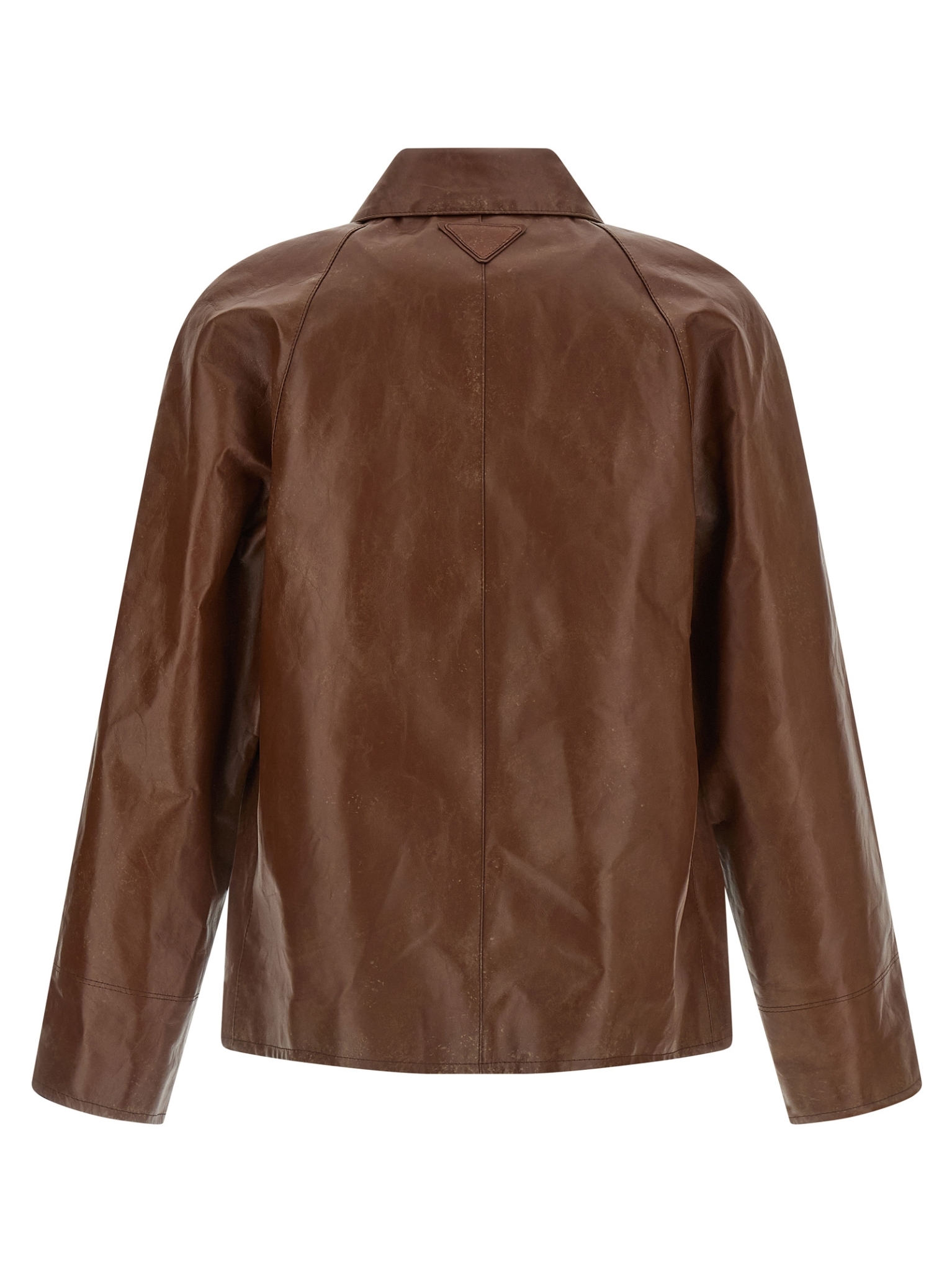 [Prada] Leather Jacket SS26 UPW603SOOO180OF0BW5
