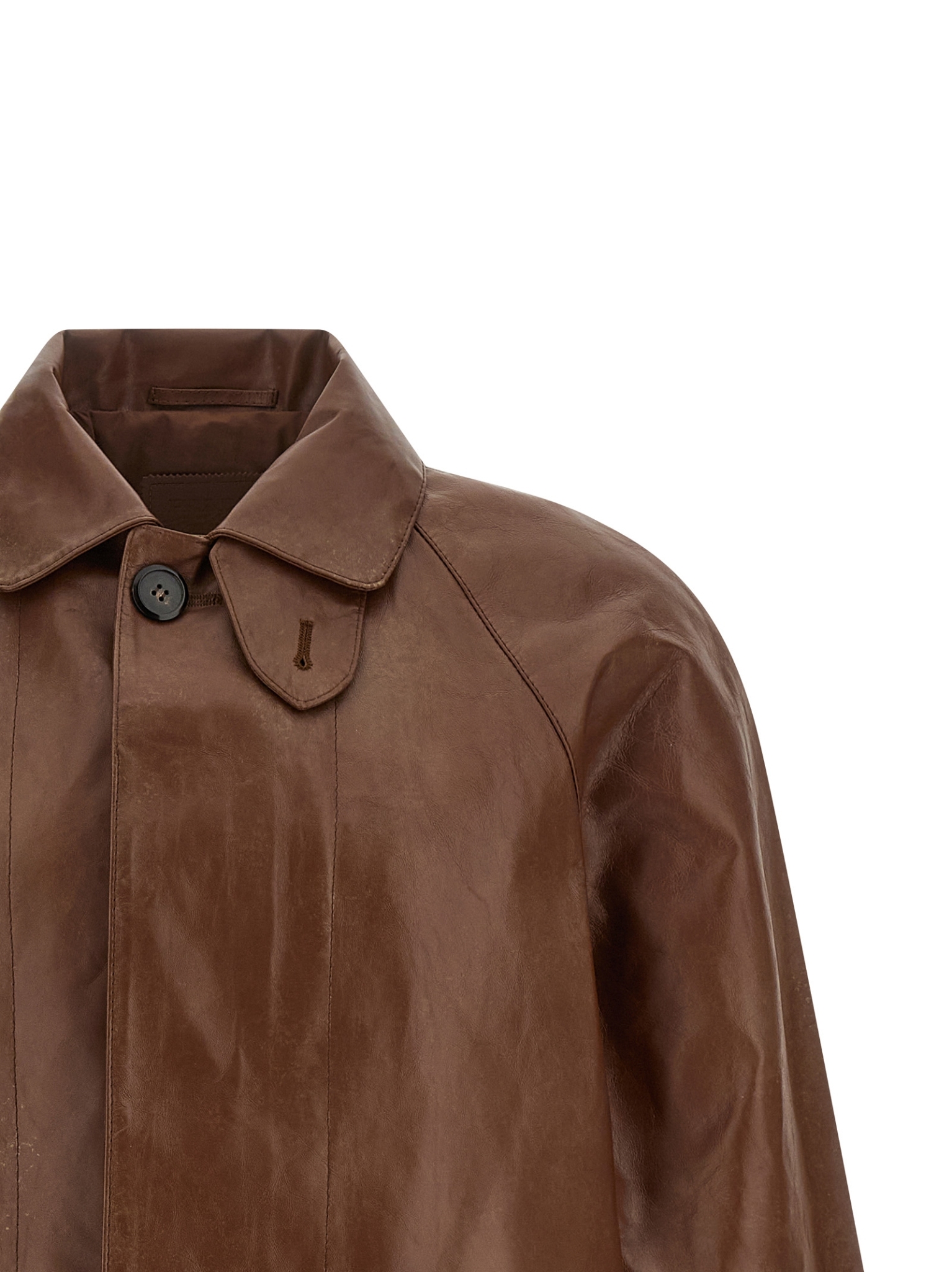 [Prada] Leather Jacket SS26 UPW603SOOO180OF0BW5