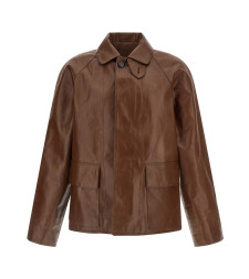 [Prada] Leather Jacket SS26 UPW603SOOO180OF0BW5